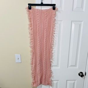 🧣🧣Soft Pink 💯% Acrylic Neck Scarf🧣🧣